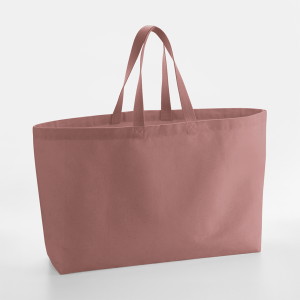 W696 Sac Fourre-Tout en Toile Oversize — Rose rose