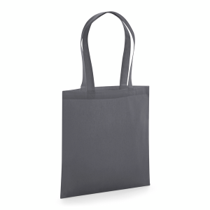 W261 Sac Fourre-tout en Coton Biologique de Qualité — Gris graphite