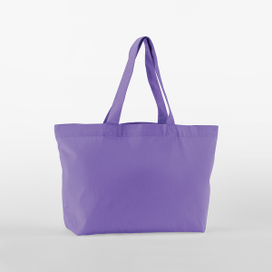 W695 Cabas en sergé biologique EarthAware® — Violet