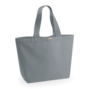 W855 Sac biologique Earthaware® Marina XL — Gris pur