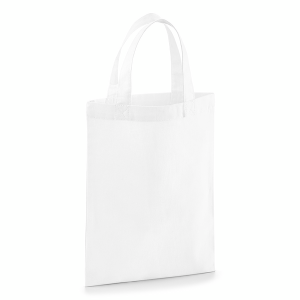W103 Sac de fête en coton — Blanc