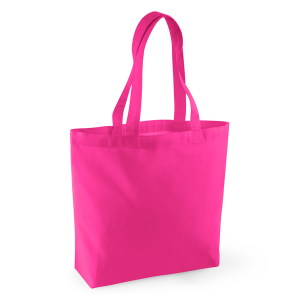 W180 Sac shopping bio — Fuchsia