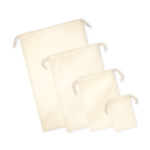 W266 Sac en coton biologique de qualité — Naturel