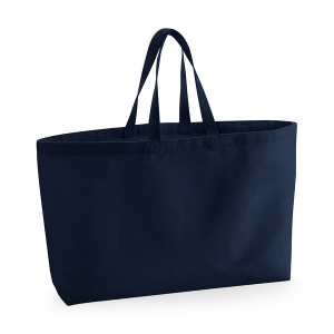 W696 Sac Fourre-Tout en Toile Oversize — Marine française