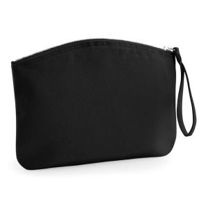 W820 Pochette biologique Earthaware® avec dragonne Spring — Noir
