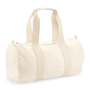 W814 Sac polochon biologique EarthAware® — Naturel