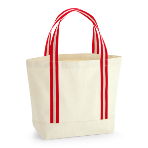 W690 Sac Bateau Biologique EarthAware™ — Rouge naturel/classique