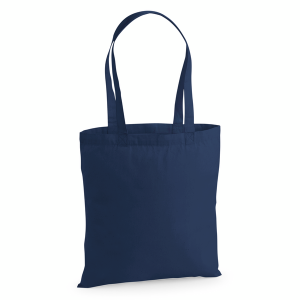 W201 Sac fourre-tout en coton de qualité — Marine française
