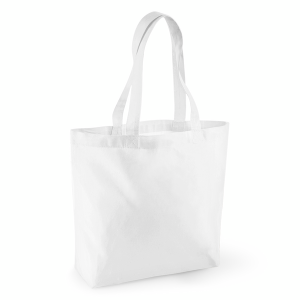 W180 Sac shopping bio — Blanc