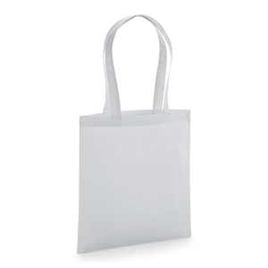 W261 Sac Fourre-tout en Coton Biologique de Qualité — Gris clair