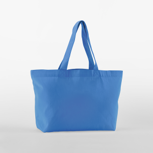 W695 Cabas en sergé biologique EarthAware® — bleuet