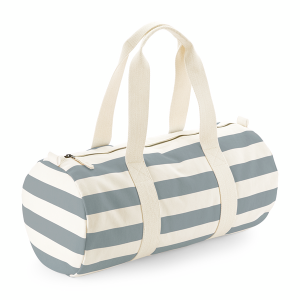 W688 Sac Polochon Nautical — Naturel/Gris