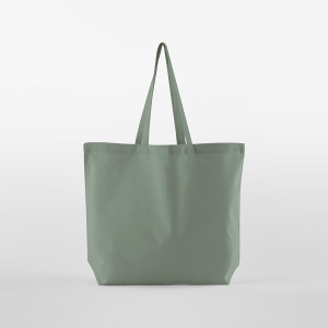 W165 Maxi sac réutilisable  Organic Cotton InCo. — Vert poussiéreux