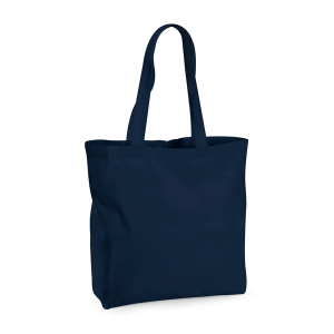 W265 Maxi sac Fourre-tout en Coton Biologique de Qualité — Marine française