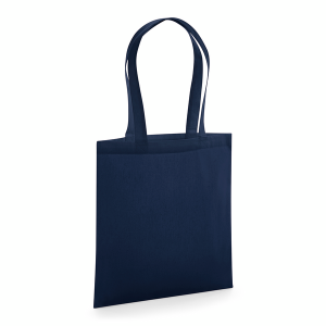 W261 Sac Fourre-tout en Coton Biologique de Qualité — Marine française