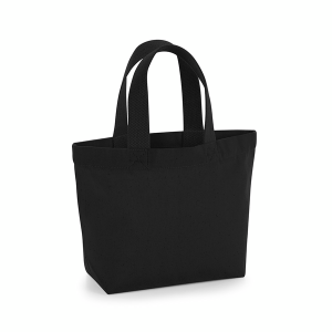 W845 Mini sac fourre-tout Marina biologique EarthAware® — Noir
