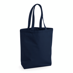 W671 Sac shopping Camden en coton commerce équitable — Marine française