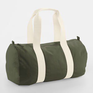 W814 Sac polochon biologique EarthAware® — Vert olive