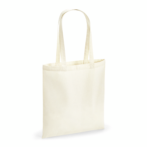 W901 Sac Fourre-Tout en Coton Recyclé — Naturel