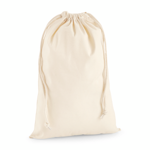 W216 Sac en coton de qualité — Naturel