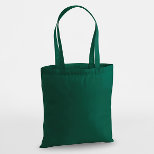W201 Sac fourre-tout en coton de qualité — Vert bouteille