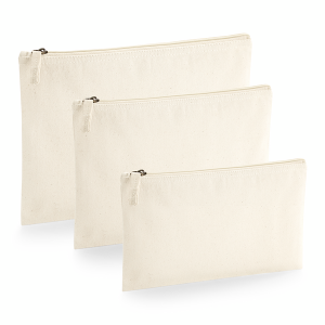 W830 Pochette à accessoires biologique EarthAware® — Naturel
