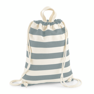 W686 Sac de Gym Nautical — Naturel/Gris
