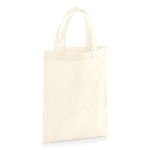 W103 Sac de fête en coton — Naturel