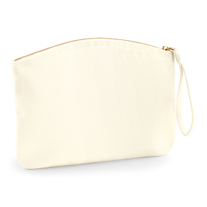 W820 Pochette biologique Earthaware® avec dragonne Spring — Naturel