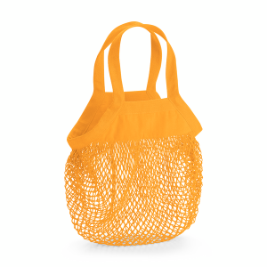 W151 Mini Filet à Provisions en Coton Biologique — Ambre