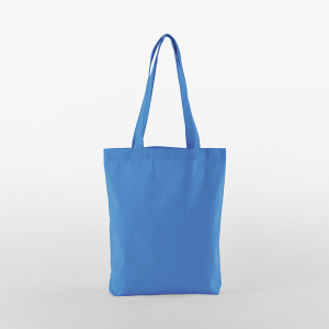 W691 Sac fourre-tout en sergé biologique EarthAware® — bleuet