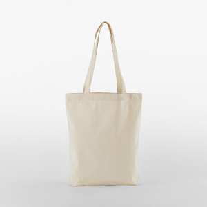 W691 Sac fourre-tout en sergé biologique EarthAware® — Naturel