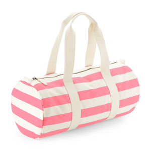W688 Sac Polochon Nautical — Naturel/Rose