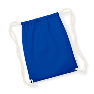 W810 sac de gym biologique Earthaware® — Bright Royal