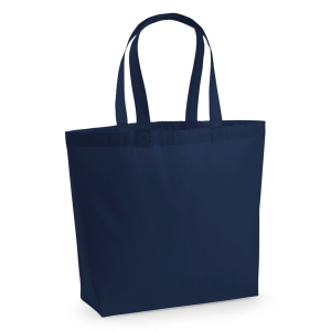 W225 Maxi sac fourre-tout en coton de qualité — Marine française