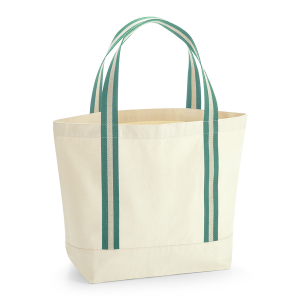 W690 Sac Bateau Biologique EarthAware™ — Vert naturel/sauge